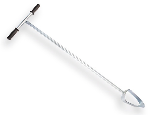 [1020105] Erdbohrer verzinkt 10 cm, Länge 125 cm