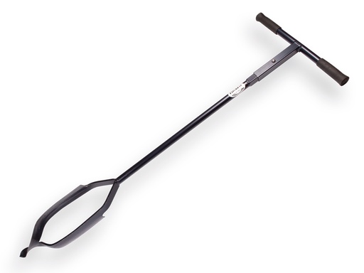 [1020716] Erdbohrer DE WIT 16 cm verlängerbar, mit gedrehter Spitze, Länge 127 cm