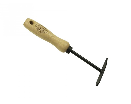 [1025065] Weed scraper - grout knife DE WIT with ash wood handle 14 cm
