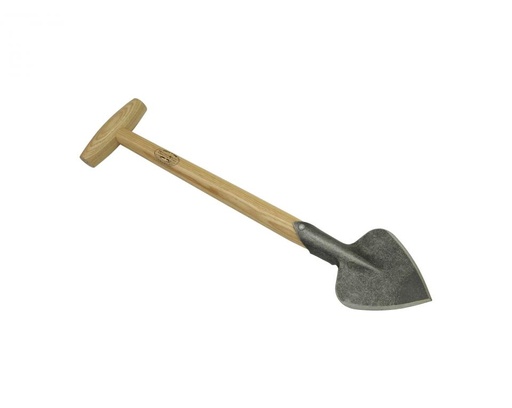 [1030035] Plant digger - Planting spade DE WIT with ash wood T-handle 40 cm