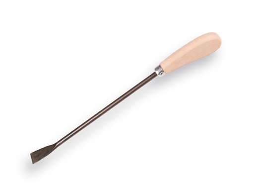[1030045] Aspergemes gesmeed 44 cm, met houten greep