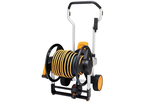 [1062256] FISKARS Slanghaspel Manueel XL met wielen, inclusief 20 meter tuinslang