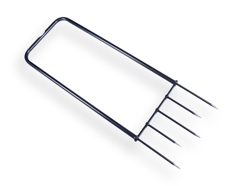 [1315360] Gazonprikker - Beluchter DE WIT 35 cm, met 5 stalen pennen