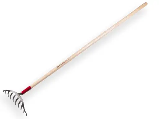 [1315600] Rozenhark FISKARS CLASSIC met geharde metalen tanden en ESSEN steel 160 cm