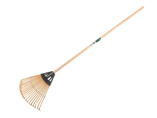 [1316250] Leaf rake ATLAS bamboo, 22 tines, with TAUARI handle 120 x 2.4 cm