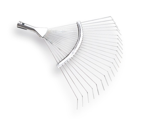 [1317410] Râteau à feuilles ATLAS galvanisé, 22 dents rondes, sans manche