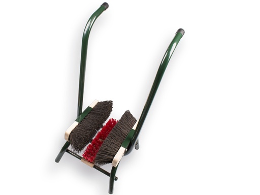 [1490226] Brosse à bottes SOLIDE modèle debout avec 3 brosses