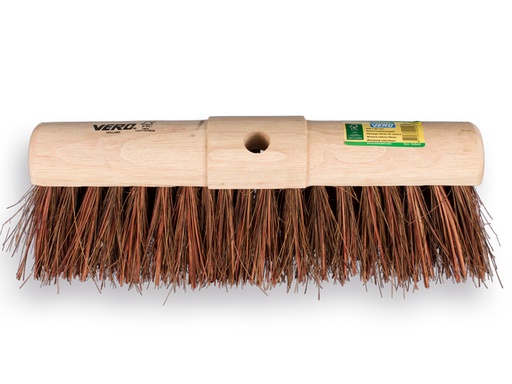 [1490380] VERO Straßenbesen BASSINE 45 cm mit runder Holzrücke