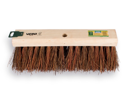 [1490395] VERO Straßenbesen BASSINE 37 cm mit flachem Holzrücke