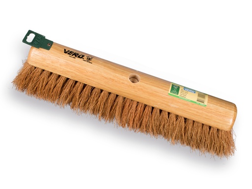 [1490620] Push broom VERO 1550 coconut fibre 50 cm, round cap