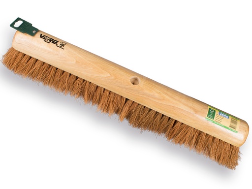 [1490630] Push broom VERO 1560 coconut fibre 60 cm, round cap