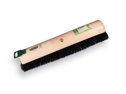 [1490740] Push broom VERO 1740 mixed horsehair black 40 cm, round cap