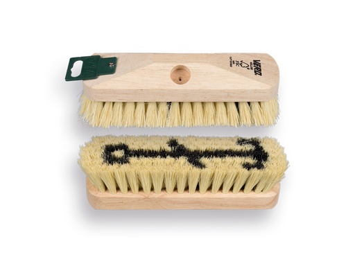 [1491010] VERO Schrubber 204 F mit Anker und tampico fiber, mittelhart. Breite 22 cm