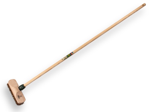 [1491016] VERO Schrubber  mit Union fiber 36mm, hart. 22 x 6,5 cm mit Stiel 130 x 2,4 cm