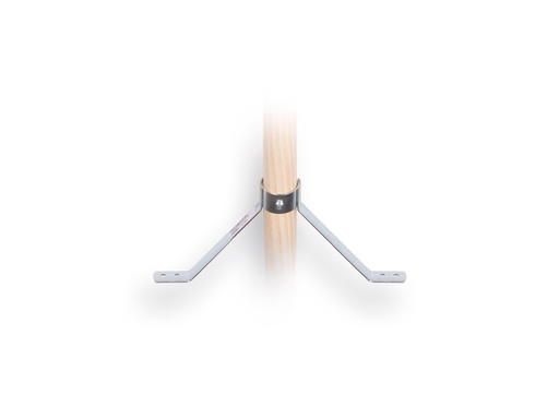 [1492500] Broom handle bracket SOLID for handle with diameter 24 mm