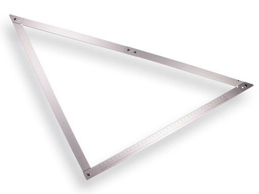 [1505300] Crochet pliant LABORA aluminium 120 x 120 cm, avec housse de protection