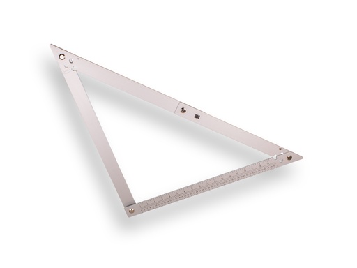 [1505302] Klappwinkel LABORA Aluminium 60 x 60 cm, mit Schutzhülle