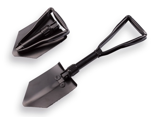 [1506360] FREUND Klappspaten typ 69892. Eingeklappt 23 cm - ausgeklappt 57 cm. Breite 15,5 cm