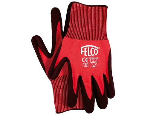 [1507822] Felco 701 glove size M, HPPE fiber with nitrile coating