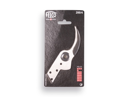 [1508405] Lower blade FELCO 200/4 in blister pack, for loppers 20, 21, 23, 200A-40, 200A-50, 200A-60 and 200C-60