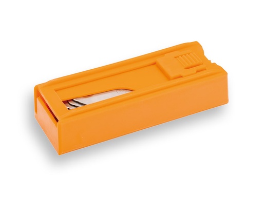 [1509660] Spare BAHCO hook knives, for retractable knives, 5 per dispenser