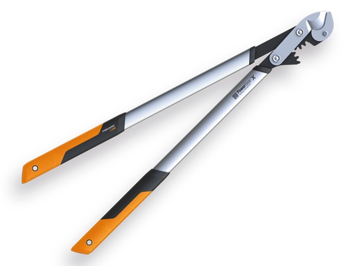 [1510376] FISKARS LX99-L PowerGear X Amboss Getriebe-Astschere. Länge 80 cm. Schneidet bis zu 55 mm ø