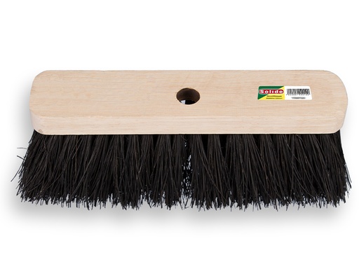 [1550474] Replacement broom SOLIDE colombo black, for foot sweeper 1490226. FSC 100%
