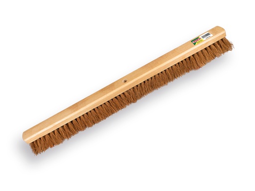 [1550580] Saalbesen SOLIDE Kokosfaser 80 cm, flache Kappe, ohne Stiel. FSC 100%