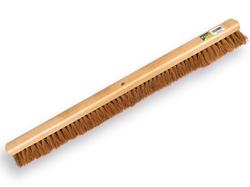 [1550585] Push broom SOLIDE coconut fibre 100 cm, flat head, without handle. FSC 100%