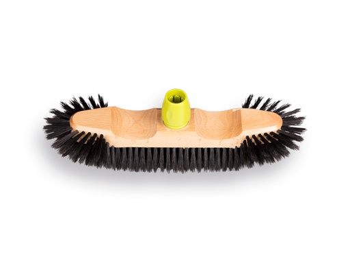 [1550610] Balai à poils souples LINEA Talon, ovale avec poils de cheval noirs, sans manche