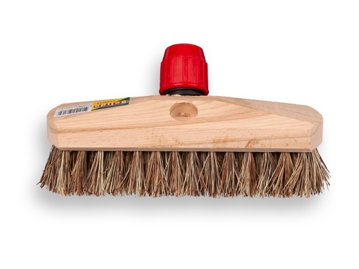 [1550713] Deck brush SOLIDE union 22 cm, with EASY-FIT handle connection. FSC 100%