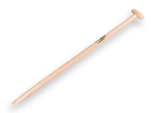 [210620] Spade handle ATLAS 100 cm for Polet spade, with through-mount T-grip