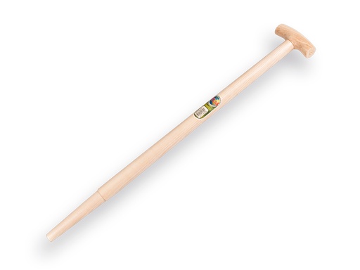 [211720] Spade handle ATLAS 80 cm milled end, with T-grip, for S&J spade