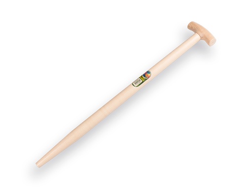 [211850] Spatenstiel ATLAS 75 cm niet eingefräst, mit T-Griff, für S&J Spaten