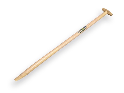 [212295] Spade handle ATLAS 110 cm, with through-mount T-grip, for Ideal spade
