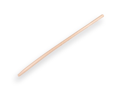 [320220] Schaufelstiel BUCHE gebogen und Gewaxt. "Standart" Länge 130 cm