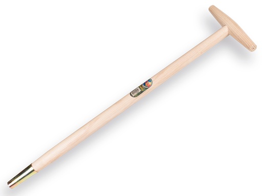 [329450] Edging knife handle ATLAS 85 cm, with grip and spring housing, for edging knives with pin
