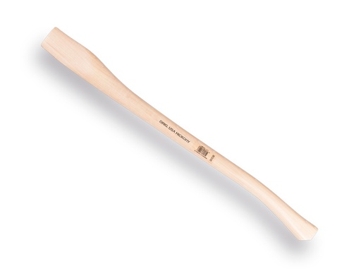 [431500] Manche de hache ADLER CARYER 70 cm courbé, modèle Yankee, dimension de la tête 57 x 19 mm