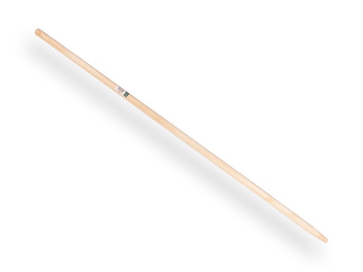 [547164] Harksteel - sneeuwschuifsteel IKAPE 140 x 2,8 cm, punt 85 x 16 mm, voor sneeuwschuiver gebogen, zonder etiket. FSC 100%