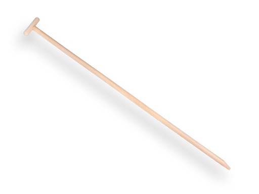 [547950] Schoffelsteel ATLAS 160 x 3,2 cm, met excentrische punt en doorgestoken hilt