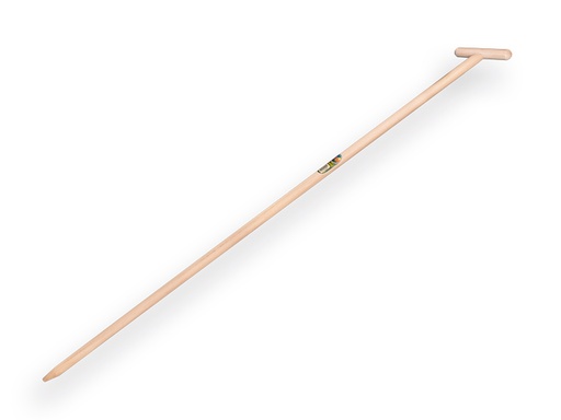 [547955] Schoffelsteel ATLAS 180 x 3,2 cm, met excentrische punt en doorgestoken hilt