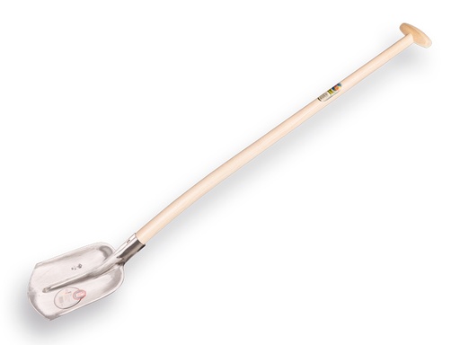 [705215] Digging shovel ABC 1/4 00, hardened and polished, with ATLAS shovel handle 110 cm bent