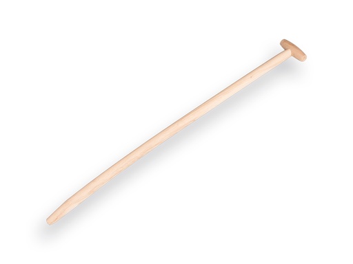 [7181612] T-stiel Esche gebogen "Standart", Länge 110 cm, gewaxt