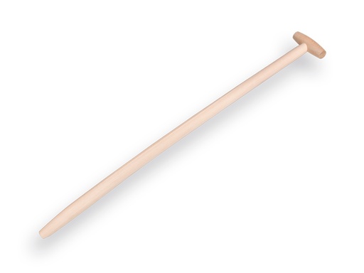 [7181652] T-stiel Esche gebogen "Standart", Länge 100 cm, gewaxt