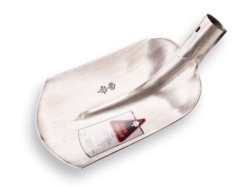 [755510] Scoop shovel RURH BRILLANT 1/2 0, extra hardened and polished, without handle