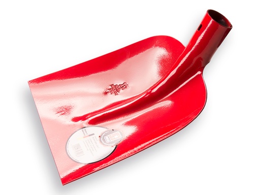 [755750] Concrete shovel RUHR BRILLANT Holsteiner 3/4 0 red, without handle