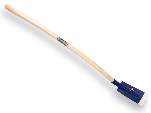 [755779] Cable shovel ATLAS DIAMANT 11.5 cm 3/4 blue, pointed bottom, with ATLAS shovel handle 130 cm