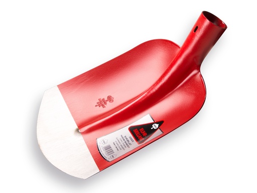 [770610] Scoop shovel RURH BRILLANT 3/4 0 red, extra hardened, without handle