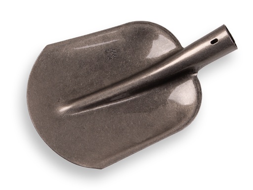 [780400] AKTION Flachrandschaufel 1/4 000 blank lackiert, ohne Stiel