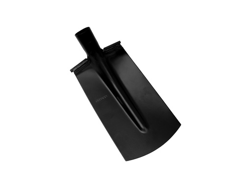 [780517] Cable shovel ATLAS 16 cm 3/4 black, straight underside, STRAIGHT STEP, extra hardened, without handle